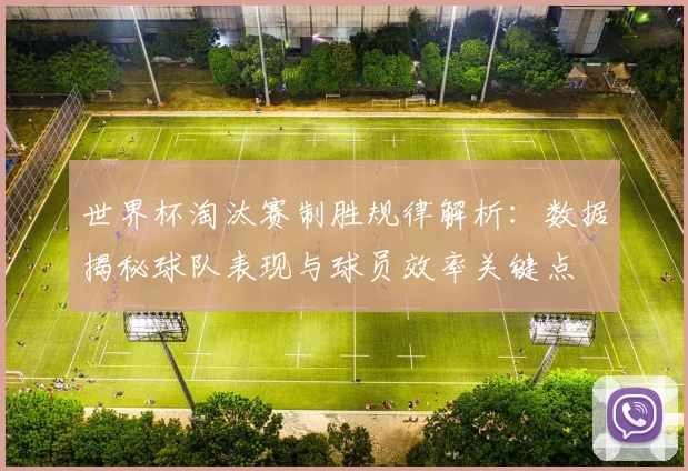 世界杯淘汰赛制胜规律解析：数据揭秘球队表现与球员效率关键点
